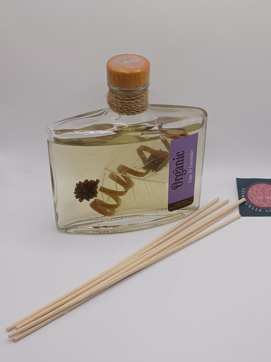 Salbei und Lavendel Organic Reed Diffuser 150 ml