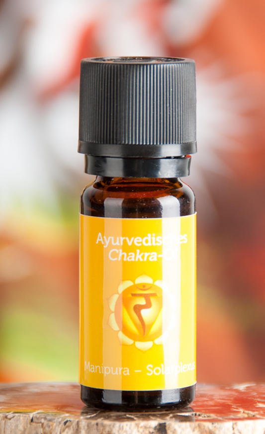 Solarplexus-Chakra - Chakra-Öl Manipura 10 ml 100% reine ätherische Öle