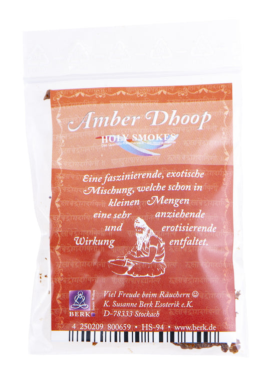 Ayurvedischer Amber Dhoop 5 g in Tütchen