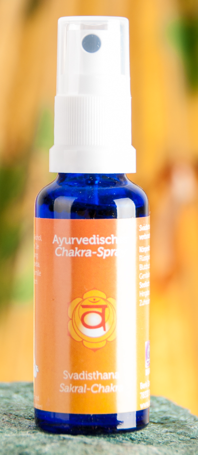 Sakral Chakra Energiespray Svadisthana ayurvedisches Chakra Spray