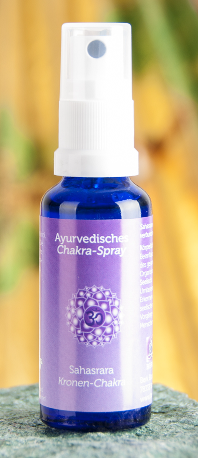 Kronenchakra Energiespray Sahasrara 30 ml ayurvedisches Chakra Spray